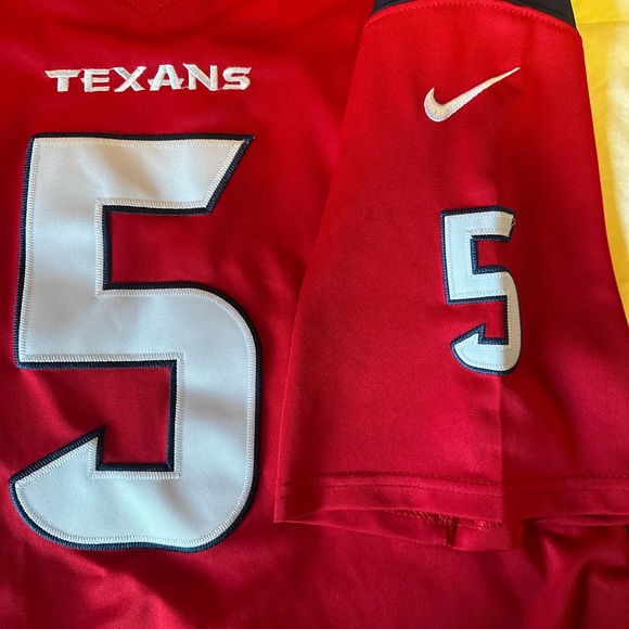 Jalen Pitre Houston Texans #5 Jersey - Picture 3 of 5